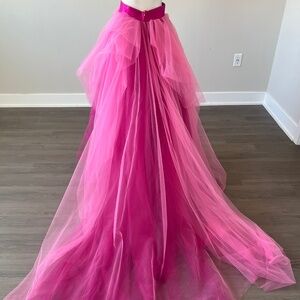 Pink Ombre Skirt/Overskirt